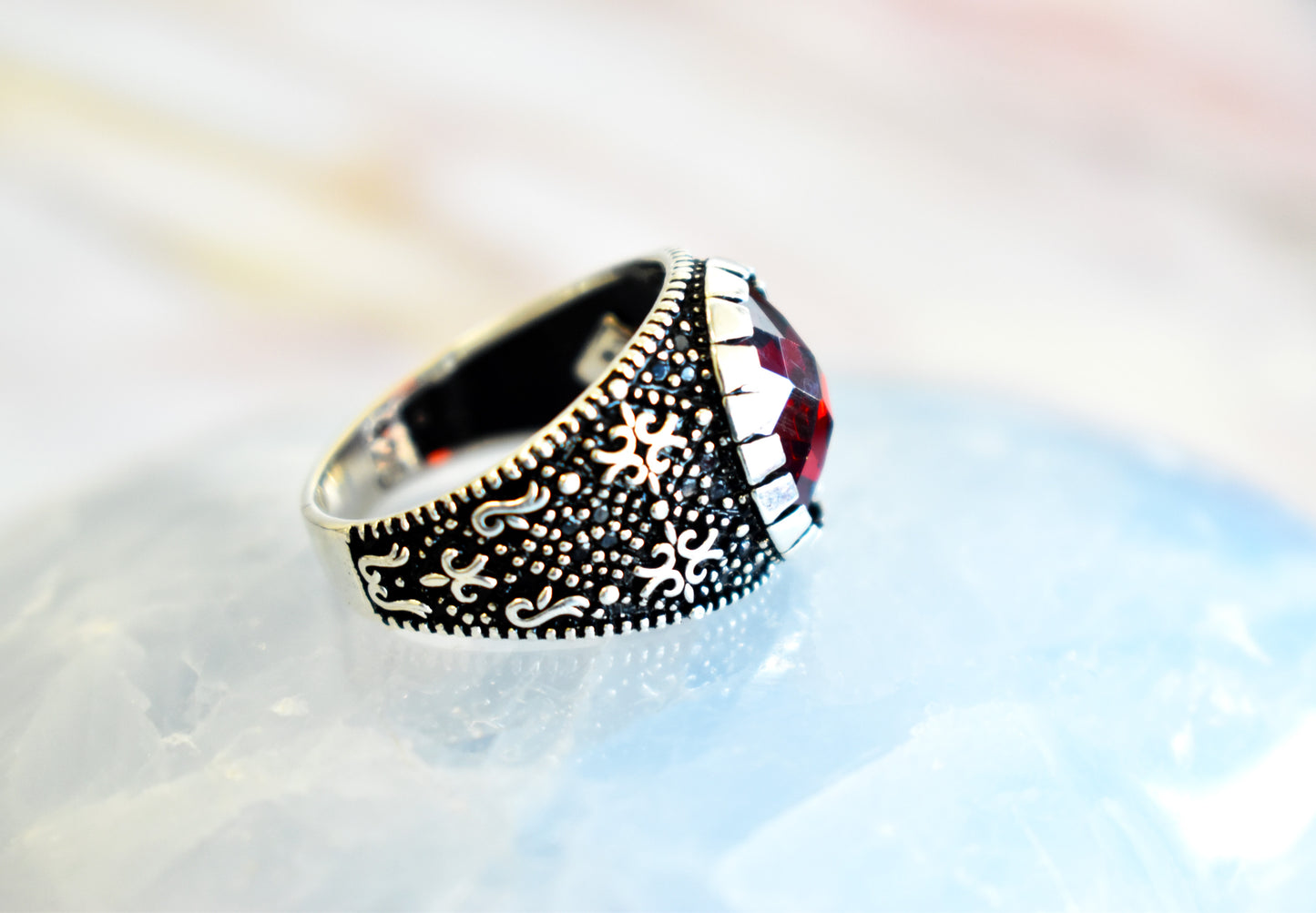 Garnet Ring (Size 11)