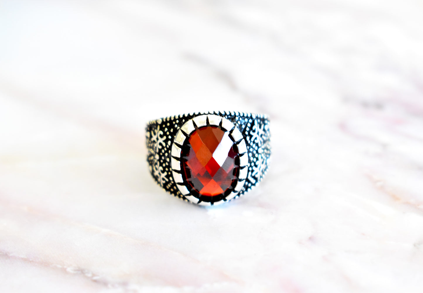 Garnet Ring (Size 11)