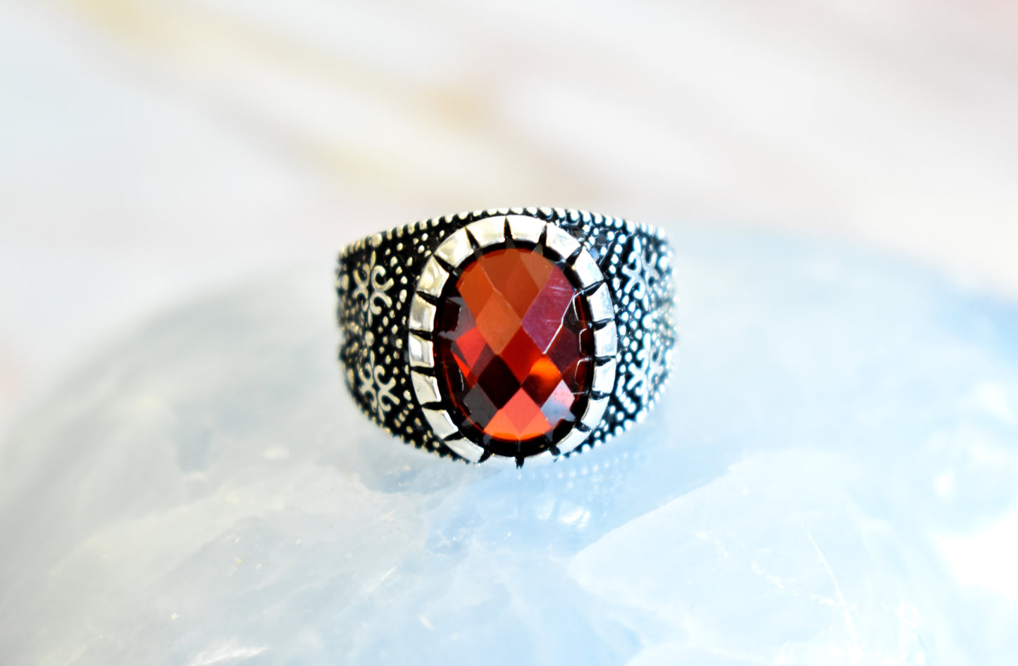 Garnet Ring (Size 11)
