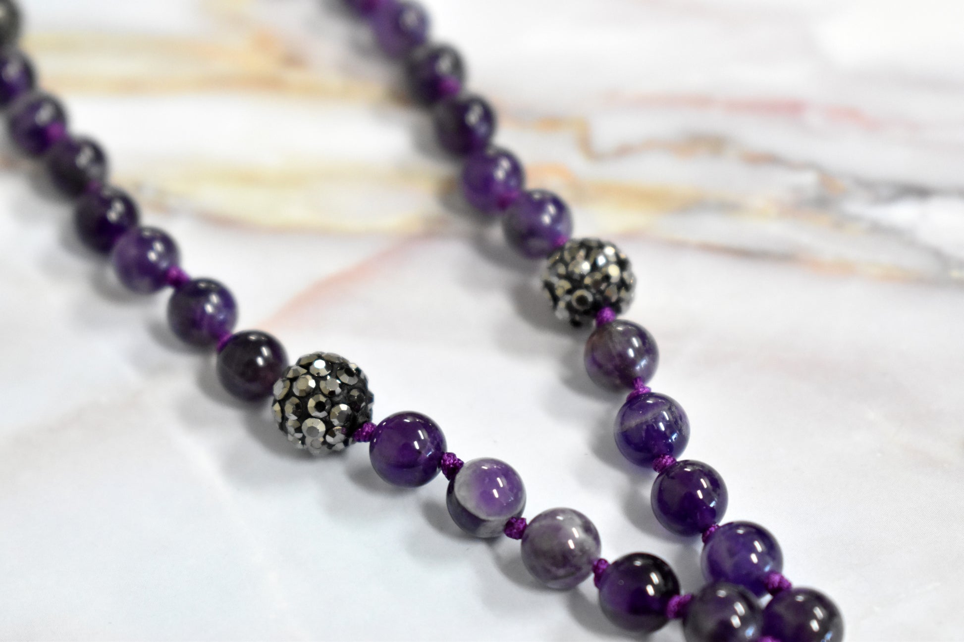 stones-of-transformation - Amethyst Necklace - Stones of Transformation - 