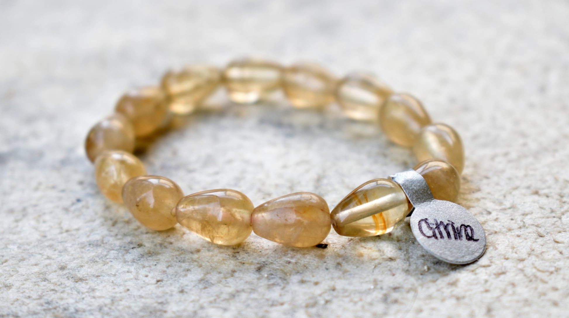 stones-of-transformation - Citrine Bracelet - Stones of Transformation - 