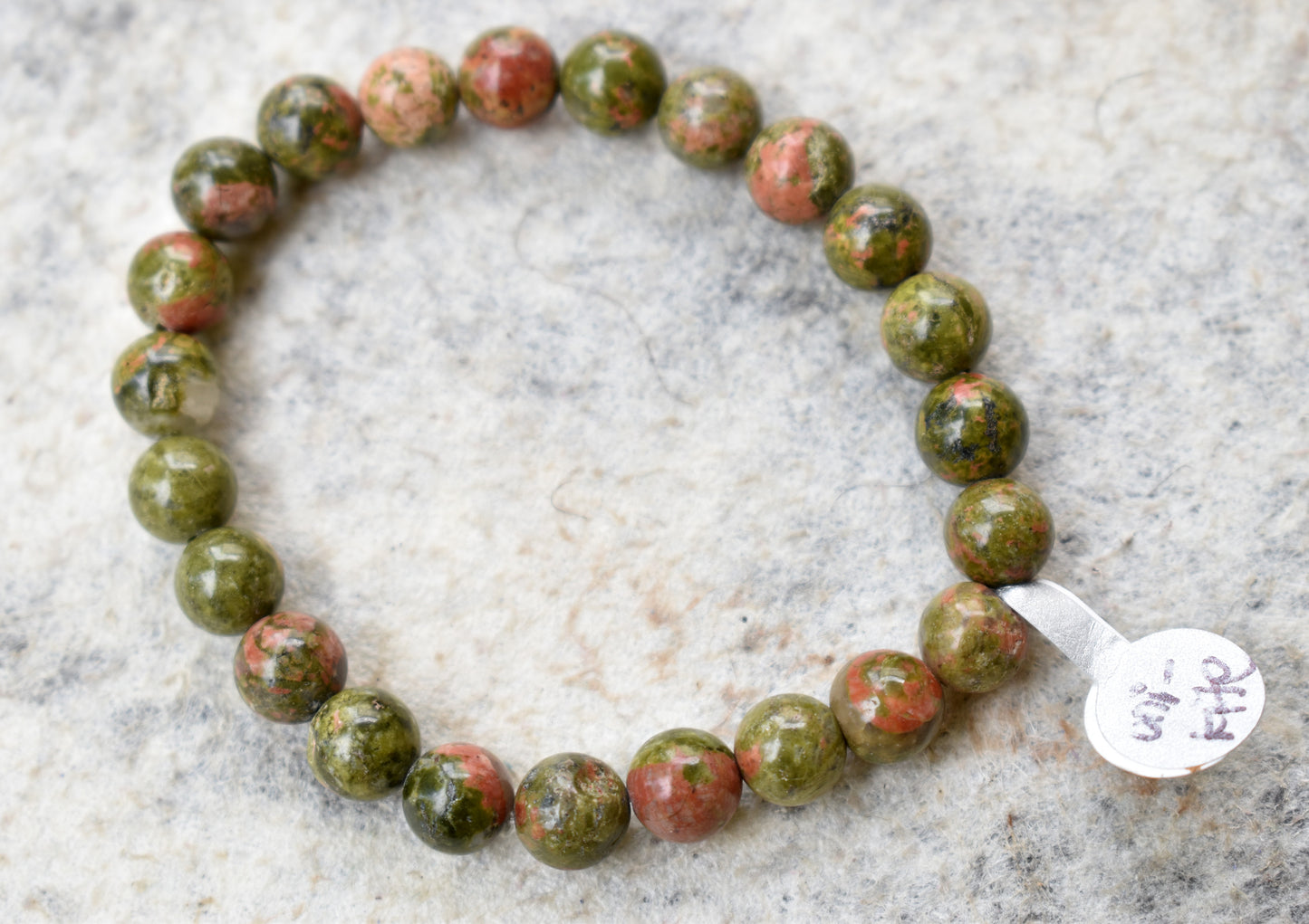 stones-of-transformation - Unakite Bracelet - Stones of Transformation - 