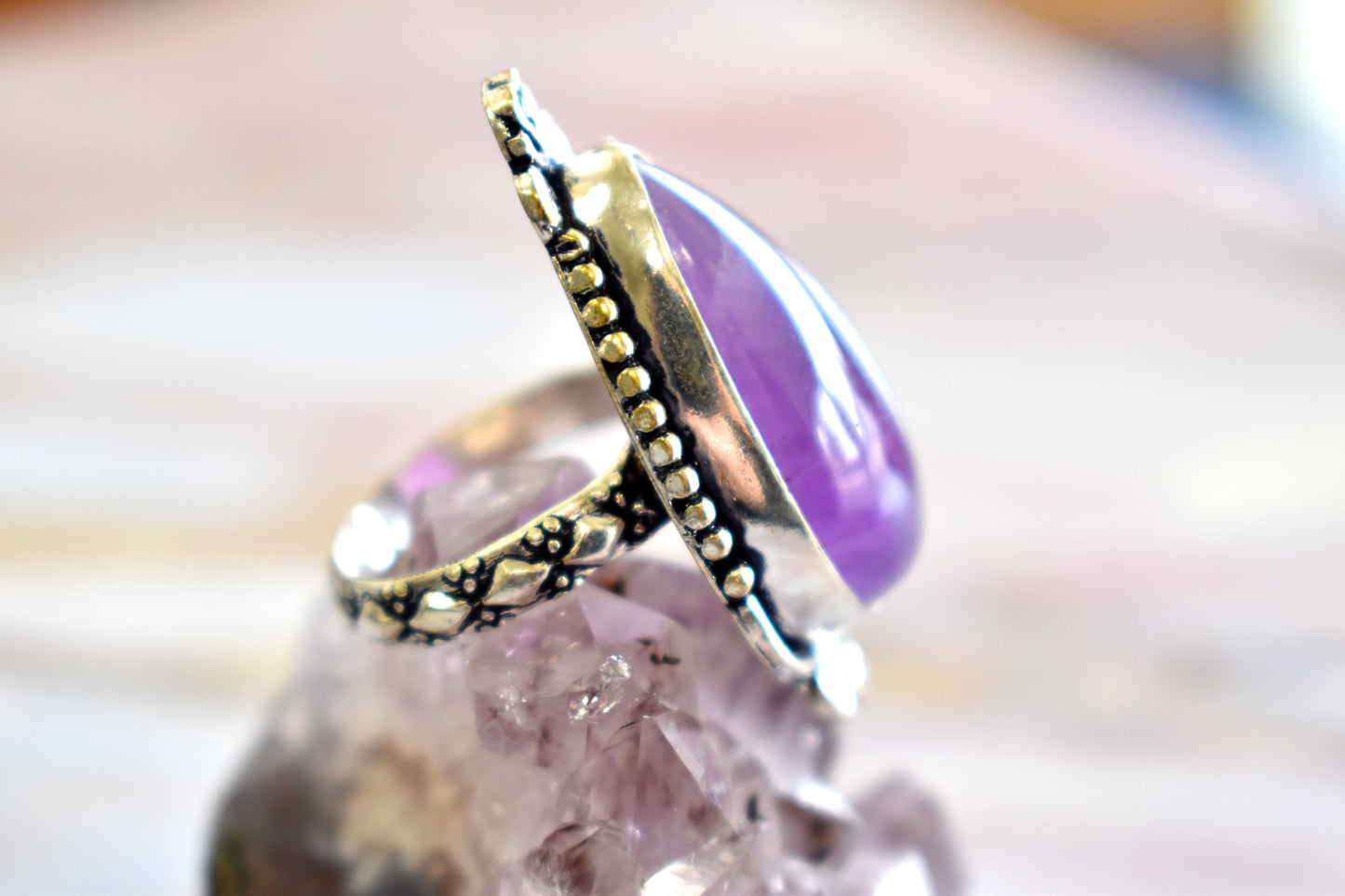 Amethyst Ring (Size 6.5)