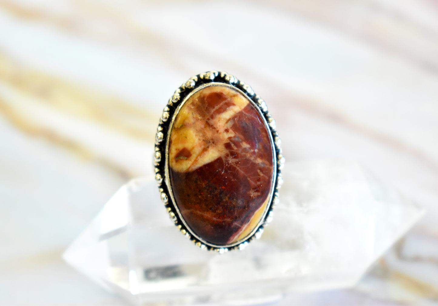 Mookaite Ring (Size 7.5)