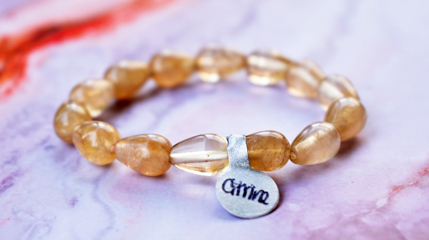 stones-of-transformation - Citrine Bracelet - Stones of Transformation - 