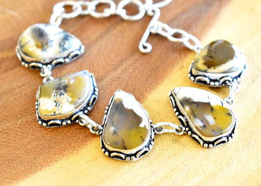 Dendritic Opal Bracelet