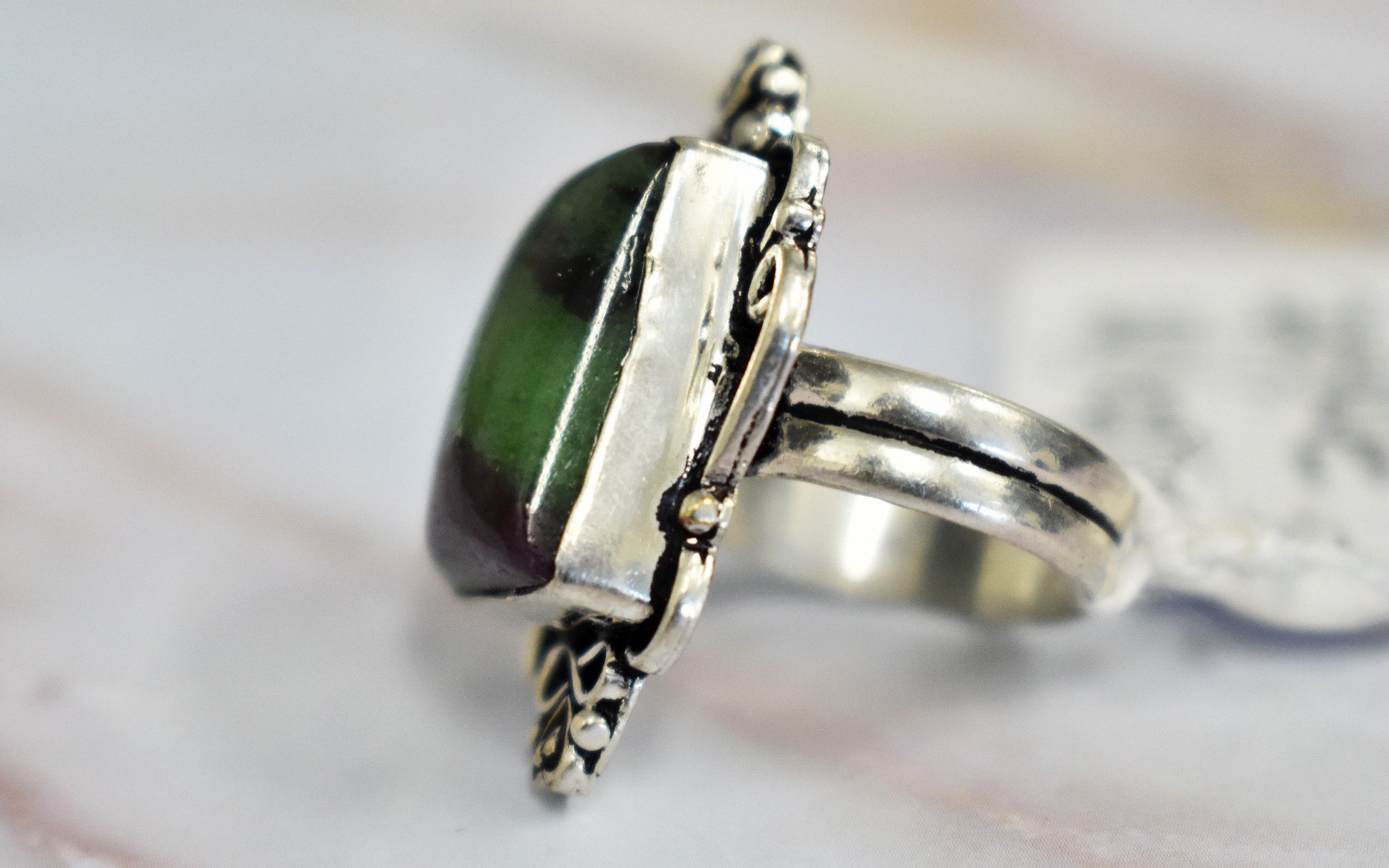 stones-of-transformation - Ruby Zoisite (Size 7.5) - Stones of Transformation - 