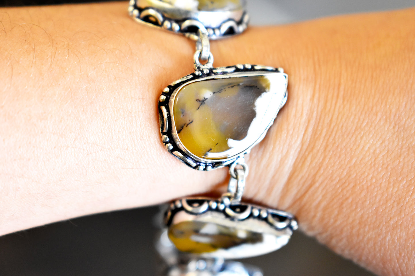 Dendritic Opal Bracelet