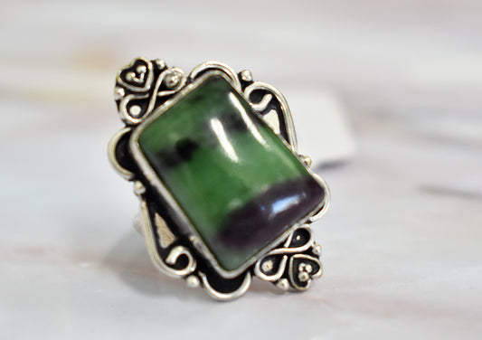 stones-of-transformation - Ruby Zoisite (Size 7.5) - Stones of Transformation - 