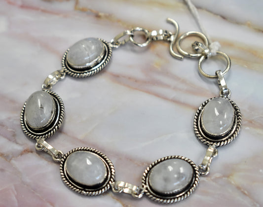 stones-of-transformation - Moonstone Bracelet - Stones of Transformation - 