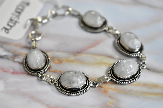 stones-of-transformation - Moonstone Bracelet - Stones of Transformation - 