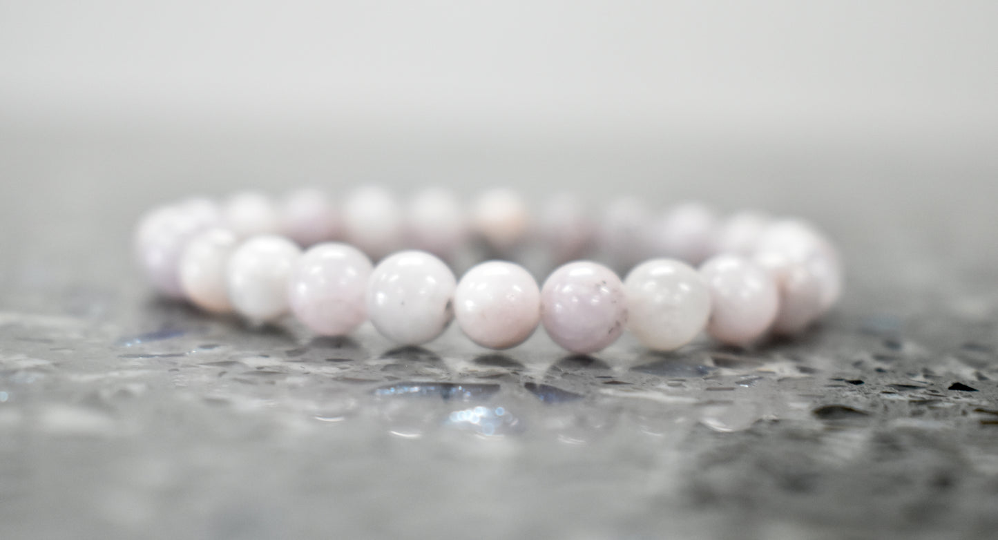 Pink Kunzite Bracelet (7mm)