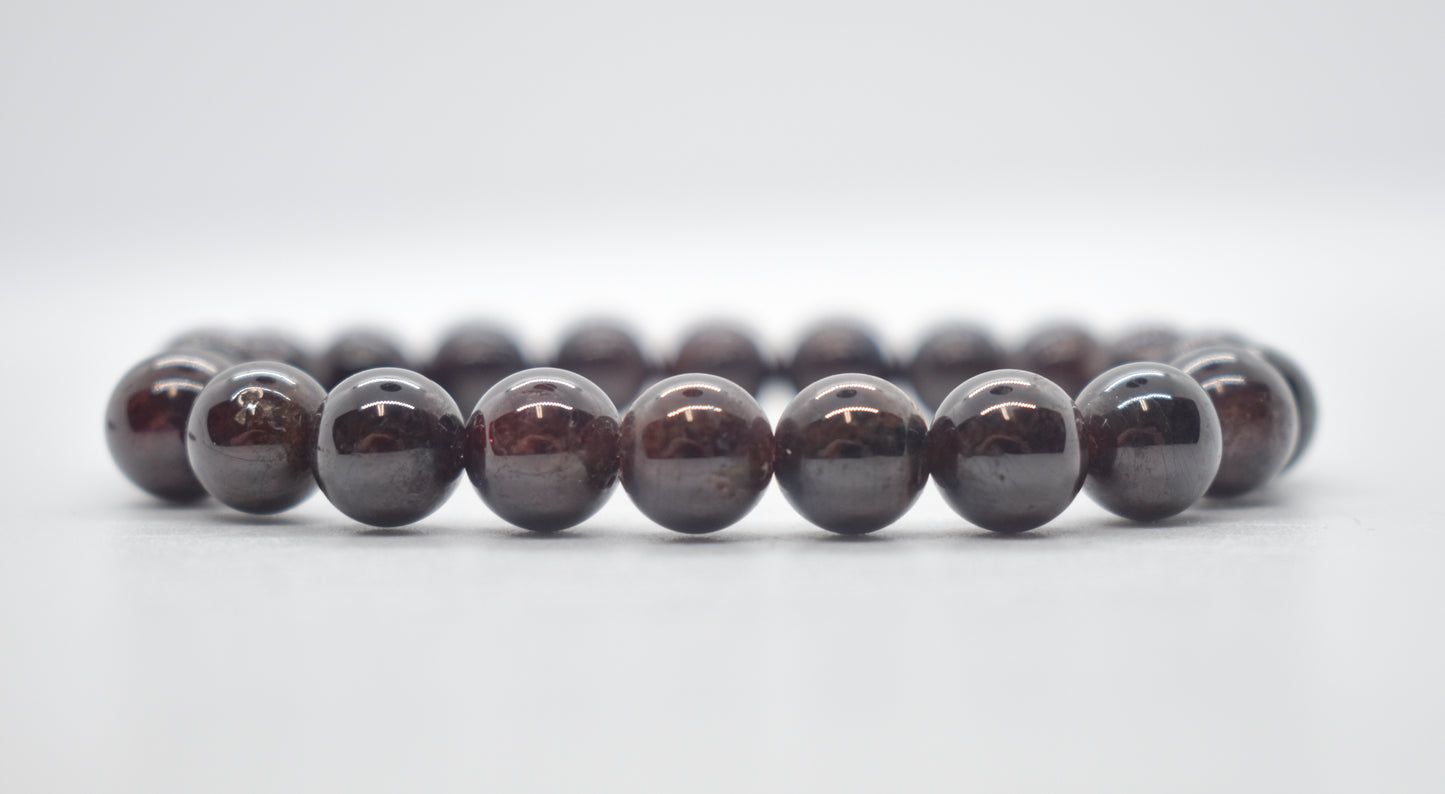 Garnet Bracelet (8mm)