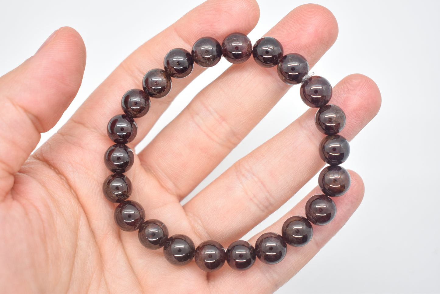 Garnet Bracelet (8mm)