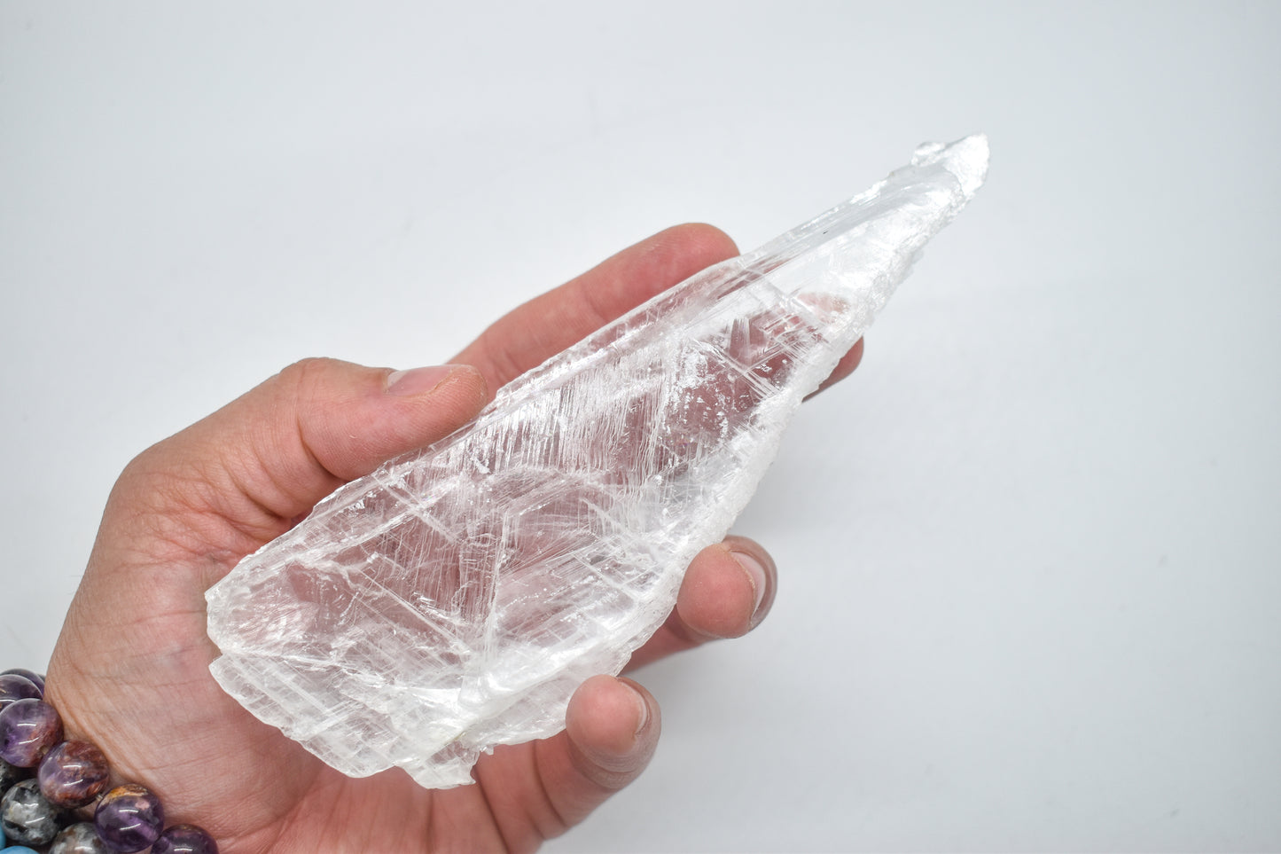 Utah Ice Selenite Slab