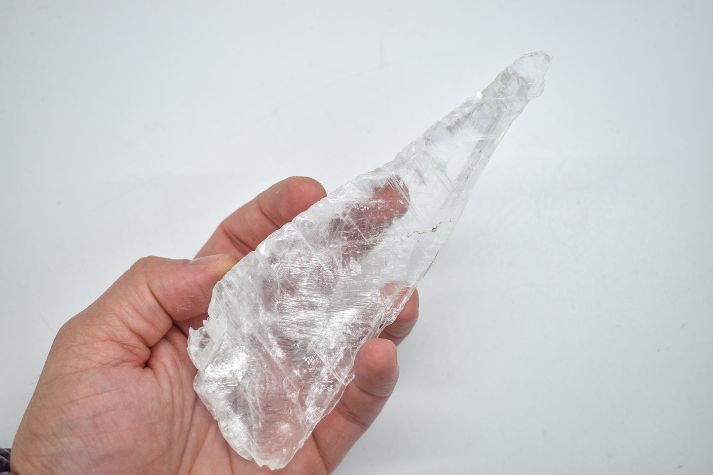 Utah Ice Selenite Slab