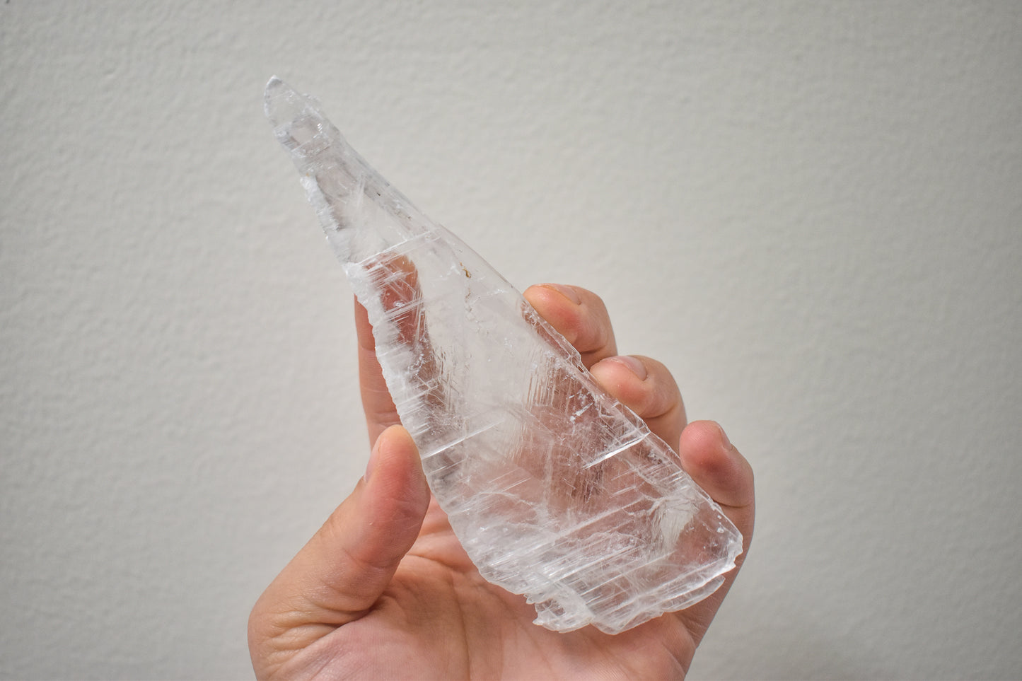 Utah Ice Selenite Slab
