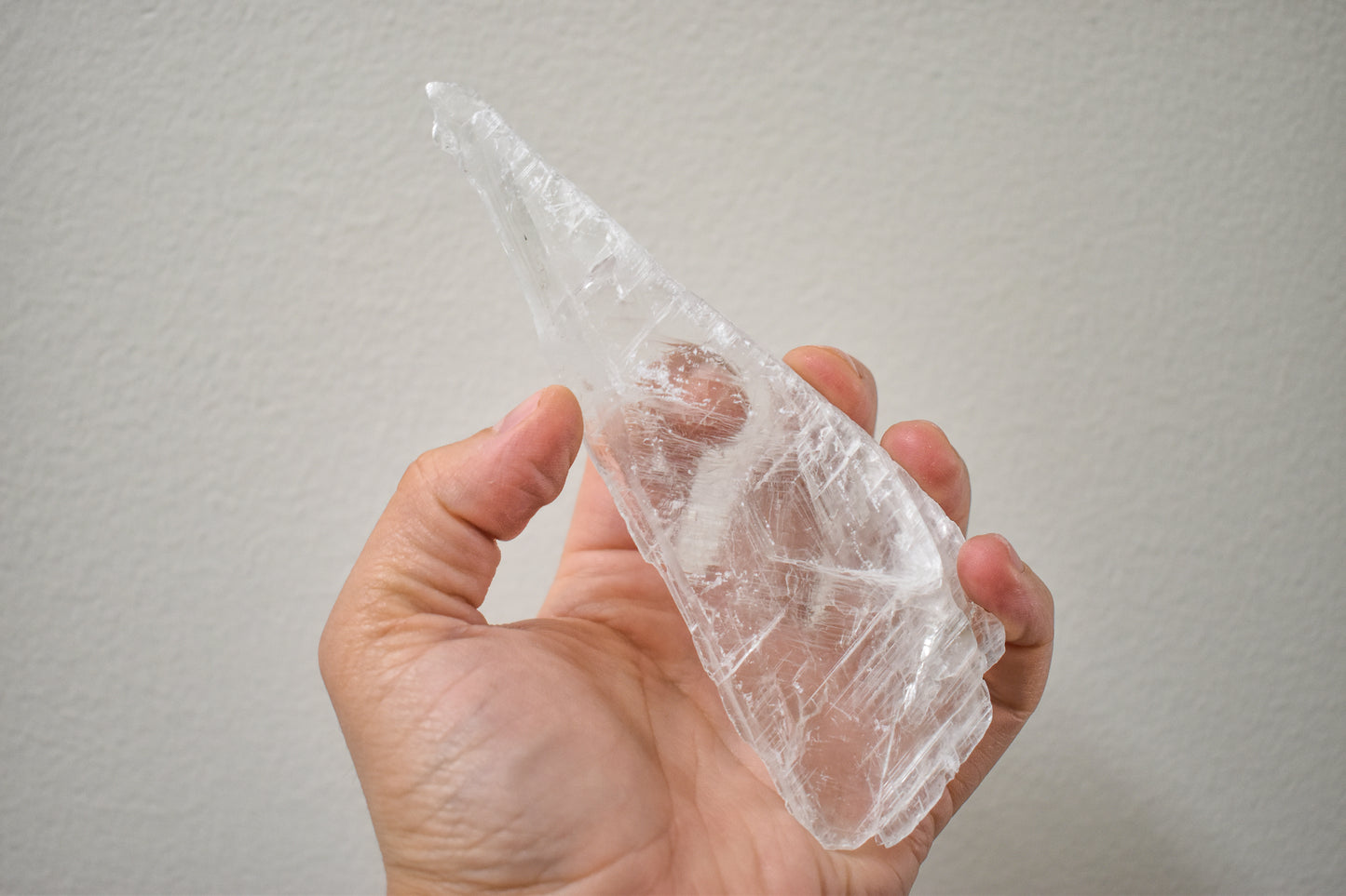 Utah Ice Selenite Slab