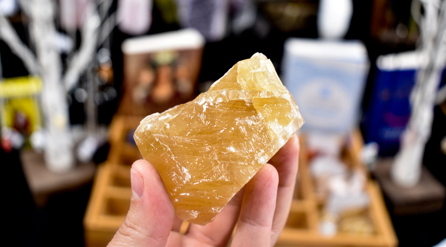 Honey Calcite