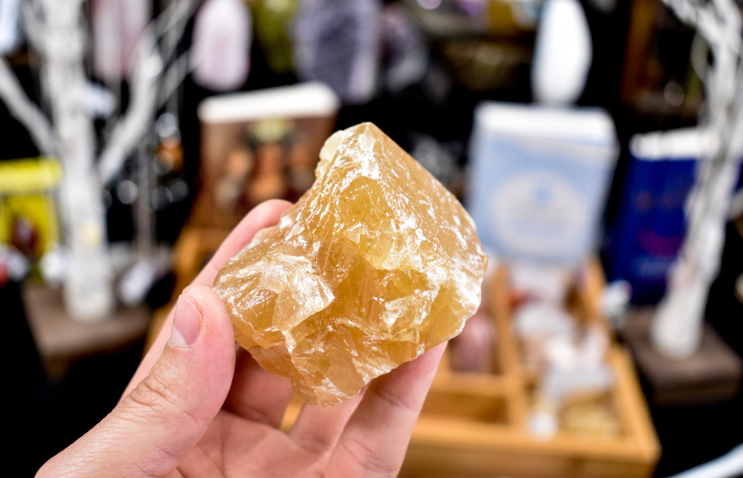 Honey Calcite