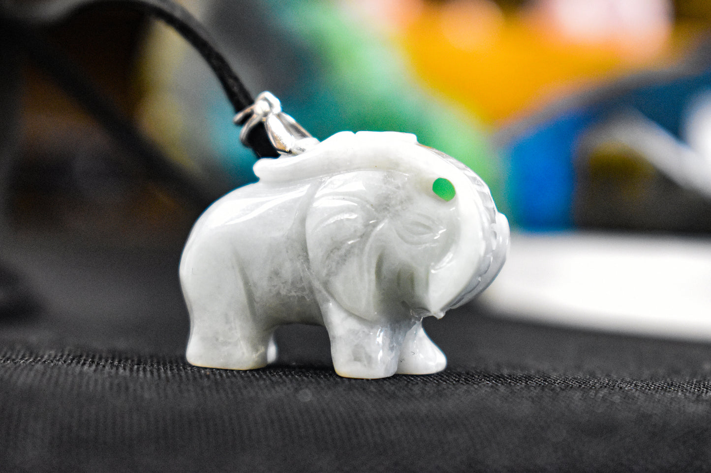 Jade Elephant Necklace