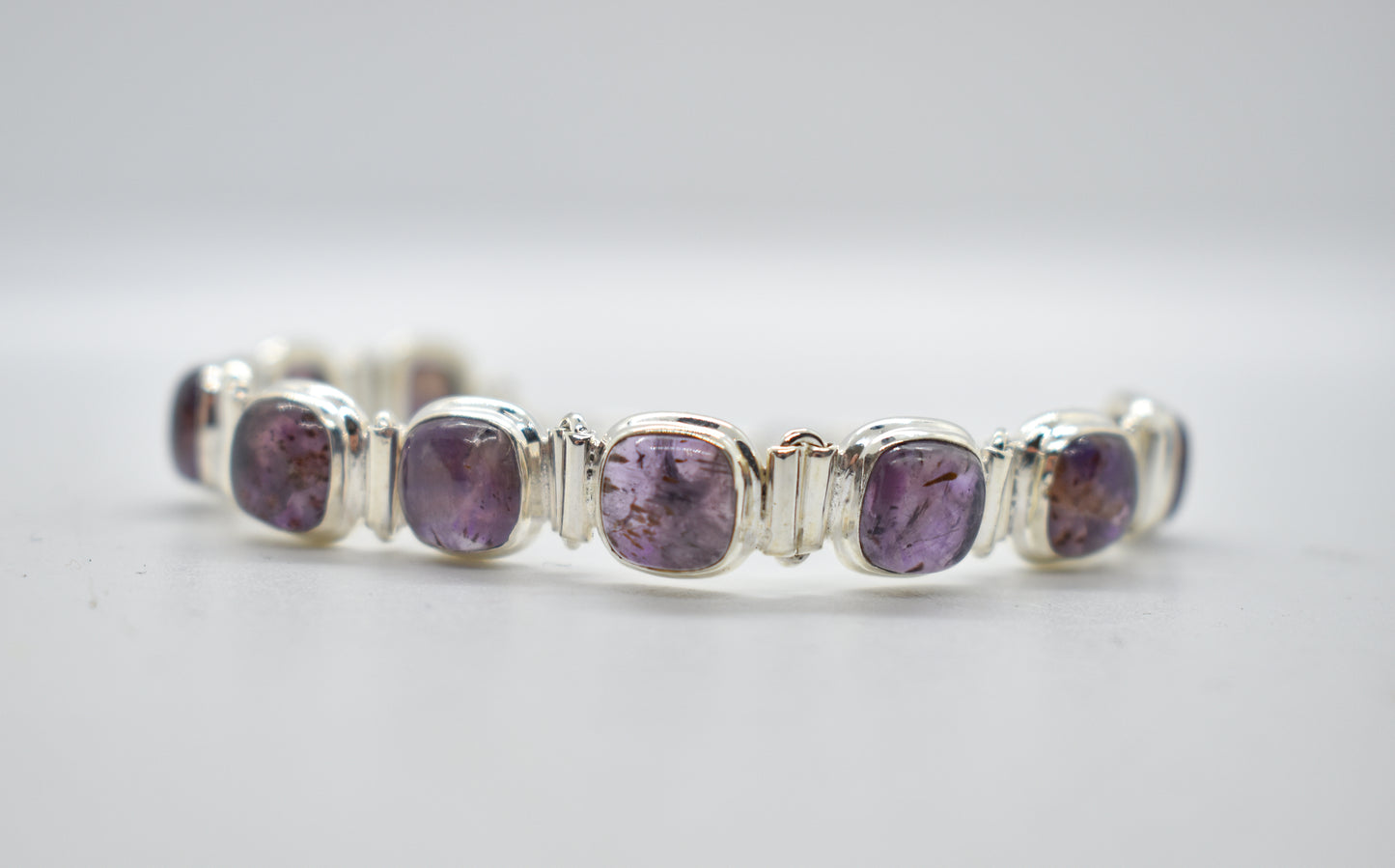 Sterling Silver Super 7 Tennis Bracelet
