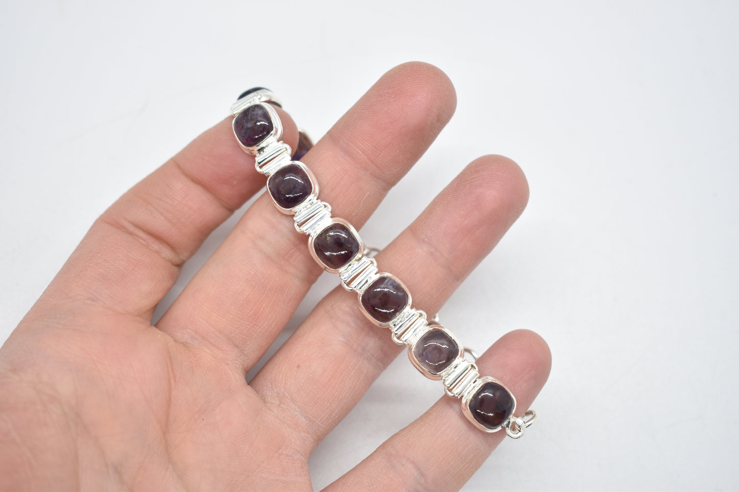 Sterling Silver Super 7 Tennis Bracelet