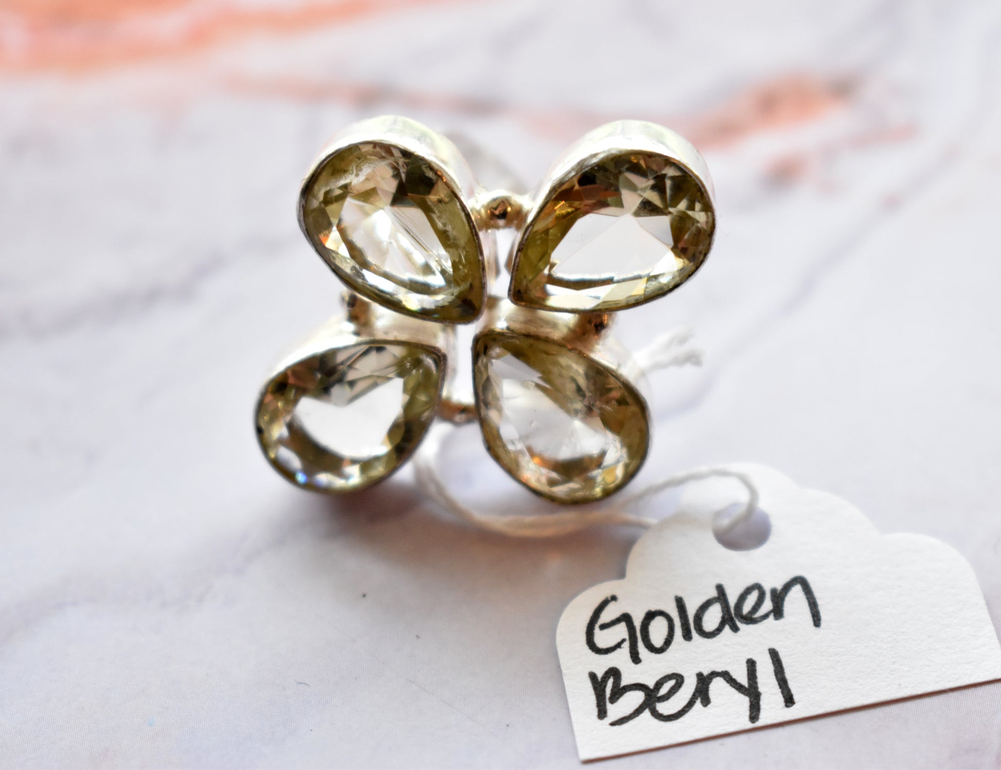 stones-of-transformation - Heliodor (Golden Beryl) Ring (Size 7) - Stones of Transformation - 