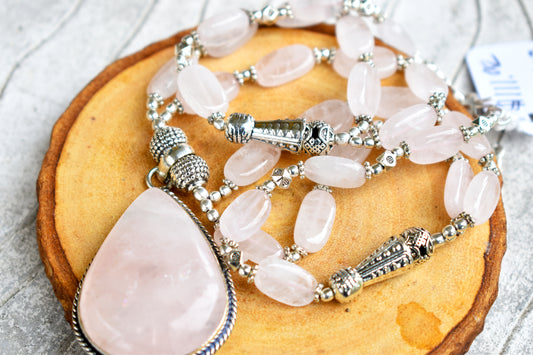 Rose Quartz Necklace