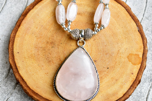 Rose Quartz Necklace