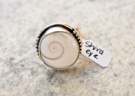 stones-of-transformation - Shiva Eye Ring (Size 9) - Stones of Transformation - 