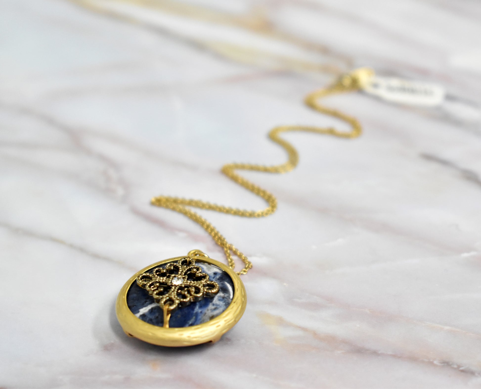 stones-of-transformation - Sodalite Necklace - Stones of Transformation - 