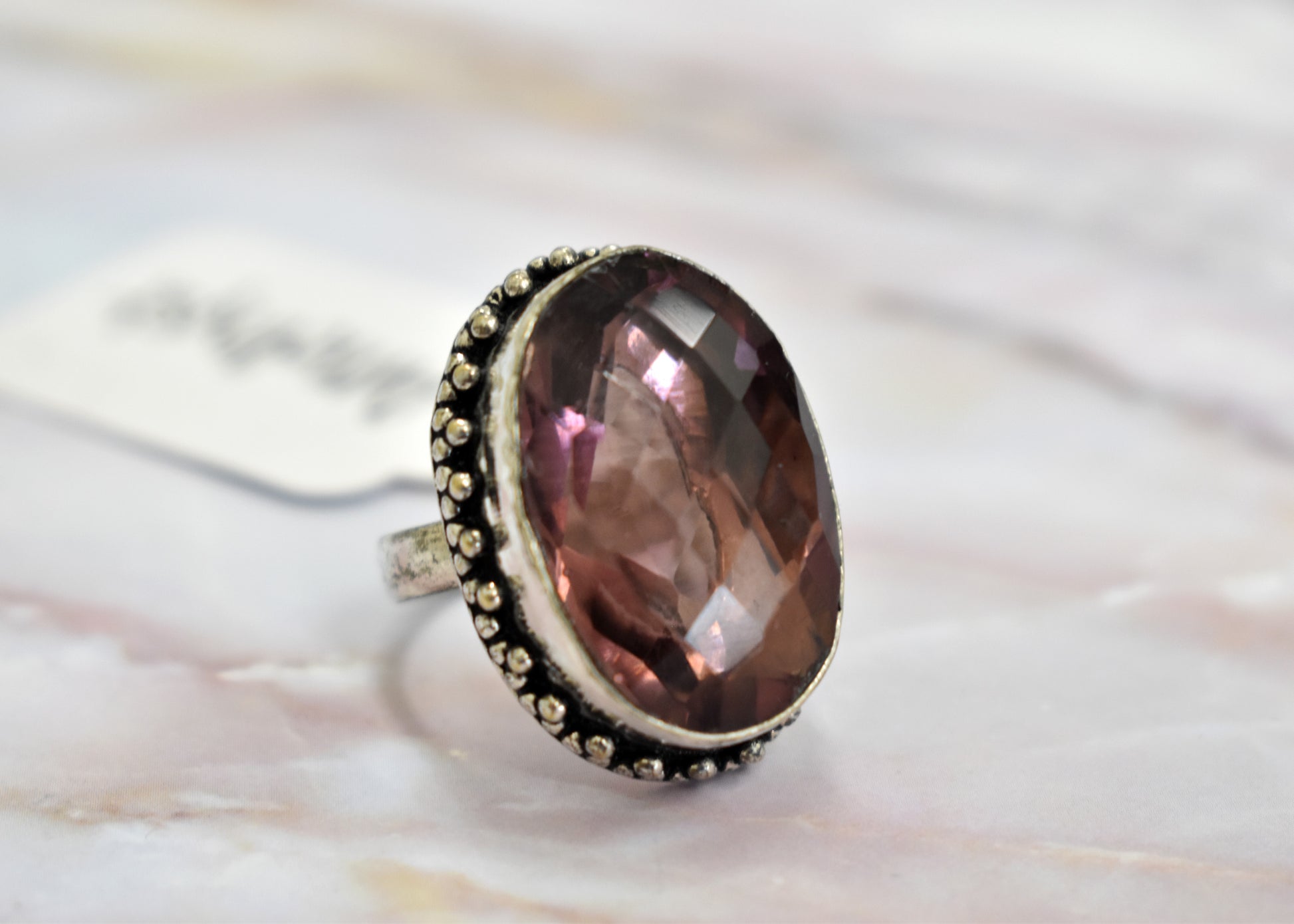 stones-of-transformation - Amethyst Ring (Size 8.5) - Stones of Transformation - 