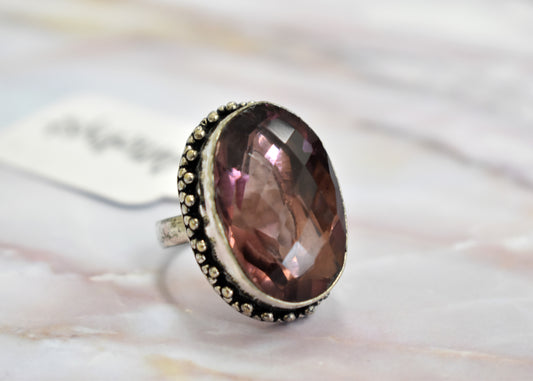 stones-of-transformation - Amethyst Ring (Size 8.5) - Stones of Transformation - 