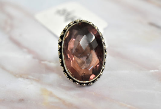 stones-of-transformation - Amethyst Ring (Size 8.5) - Stones of Transformation - 
