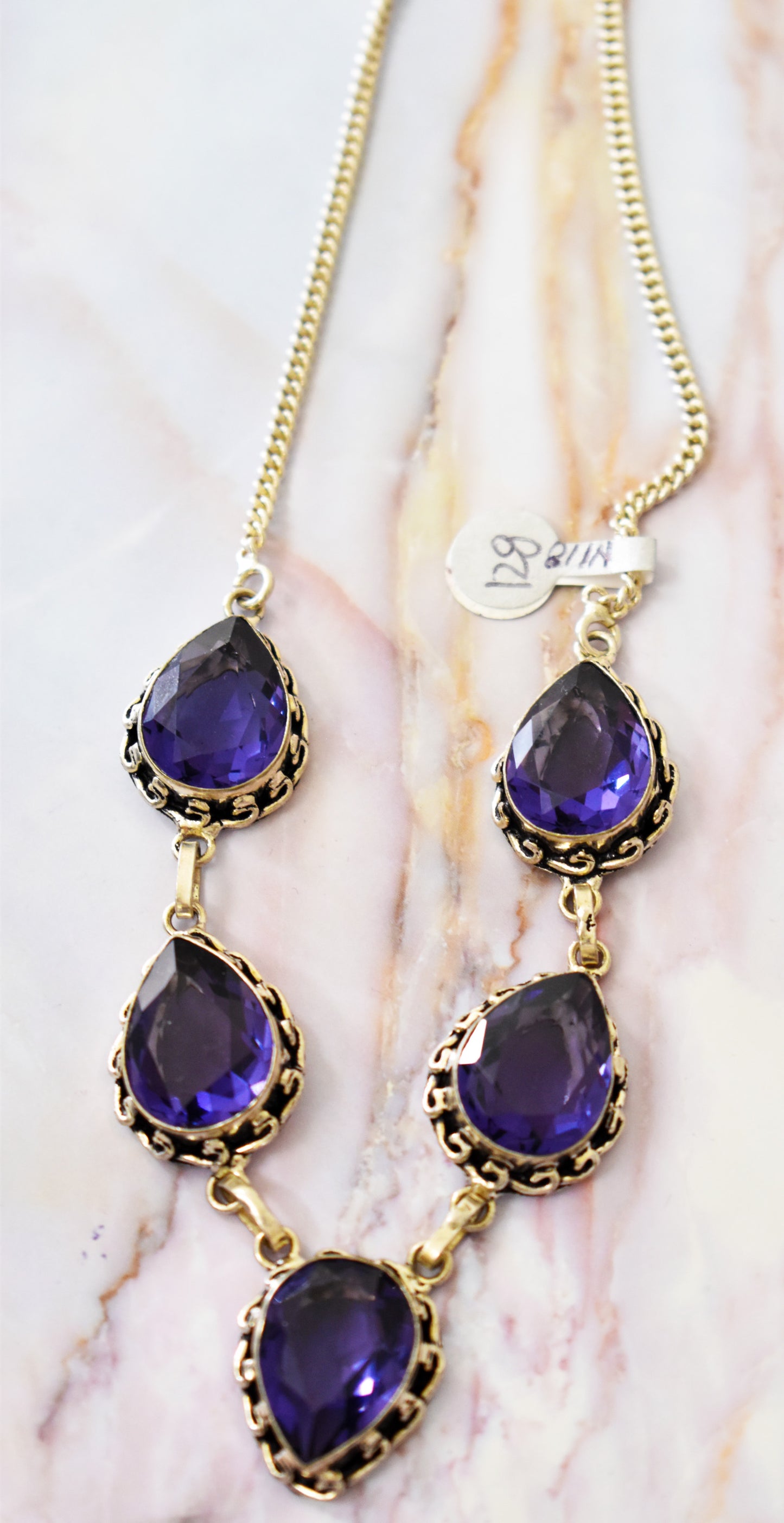 stones-of-transformation - Amethyst Necklace - Stones of Transformation - 