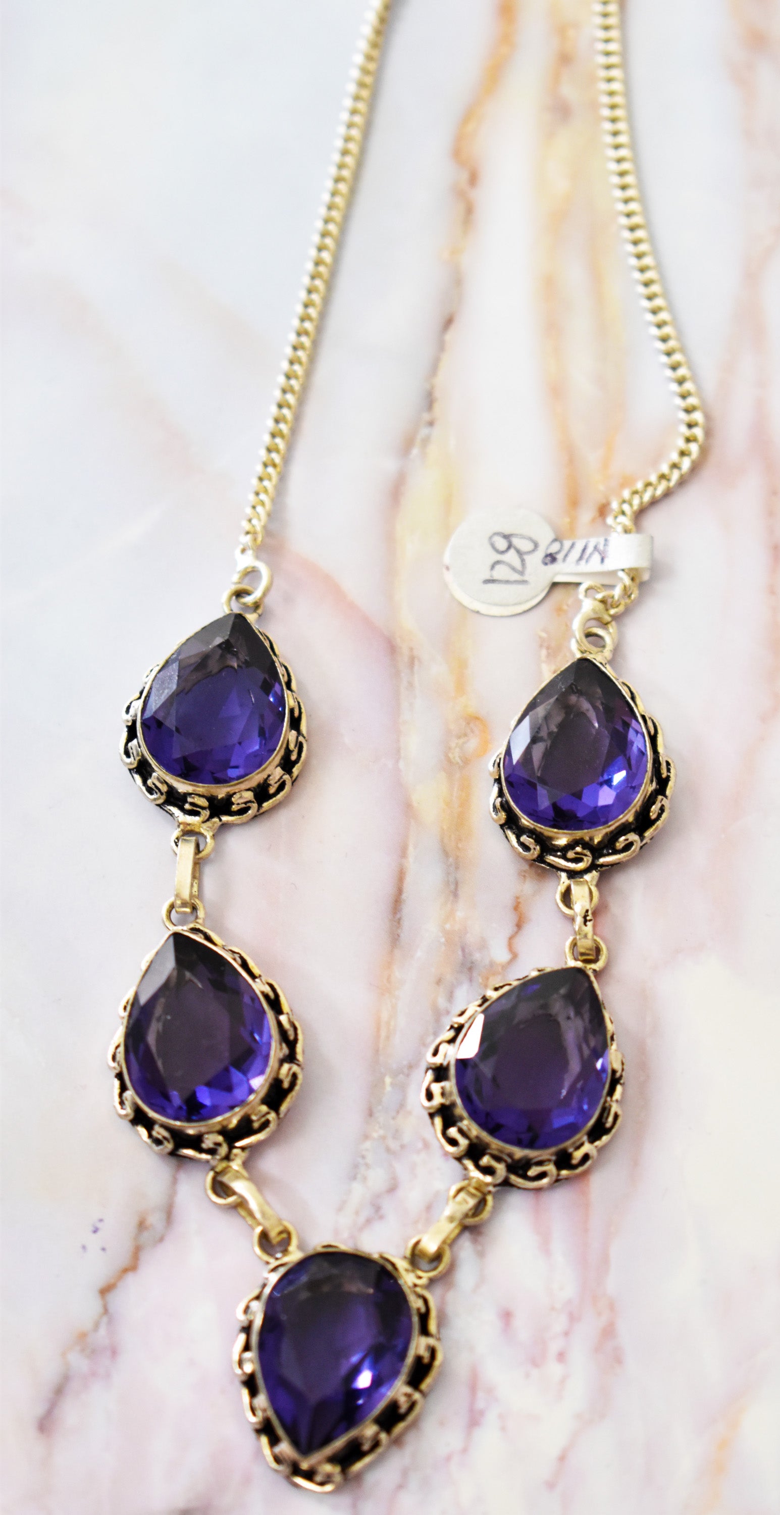 stones-of-transformation - Amethyst Necklace - Stones of Transformation - 