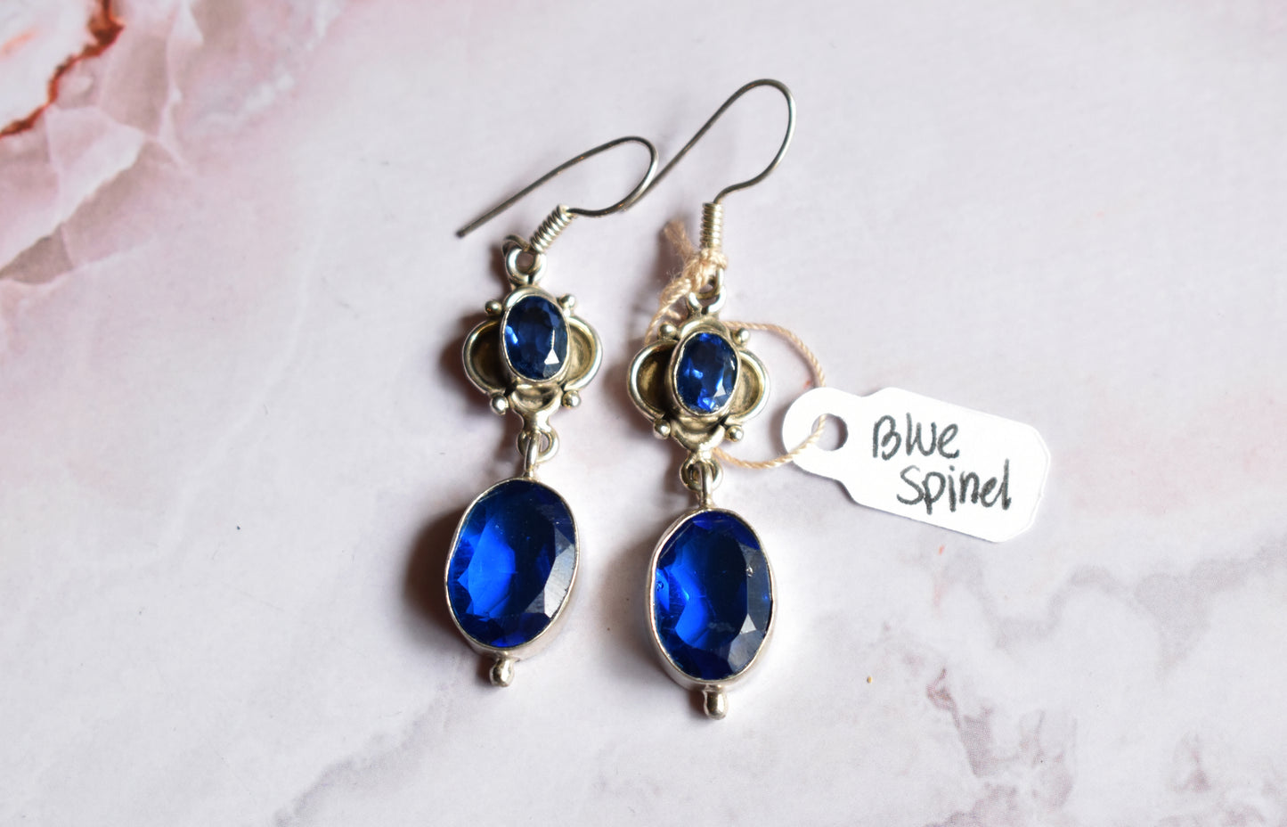 stones-of-transformation - Blue-Spinel Earrings - Stones of Transformation - 