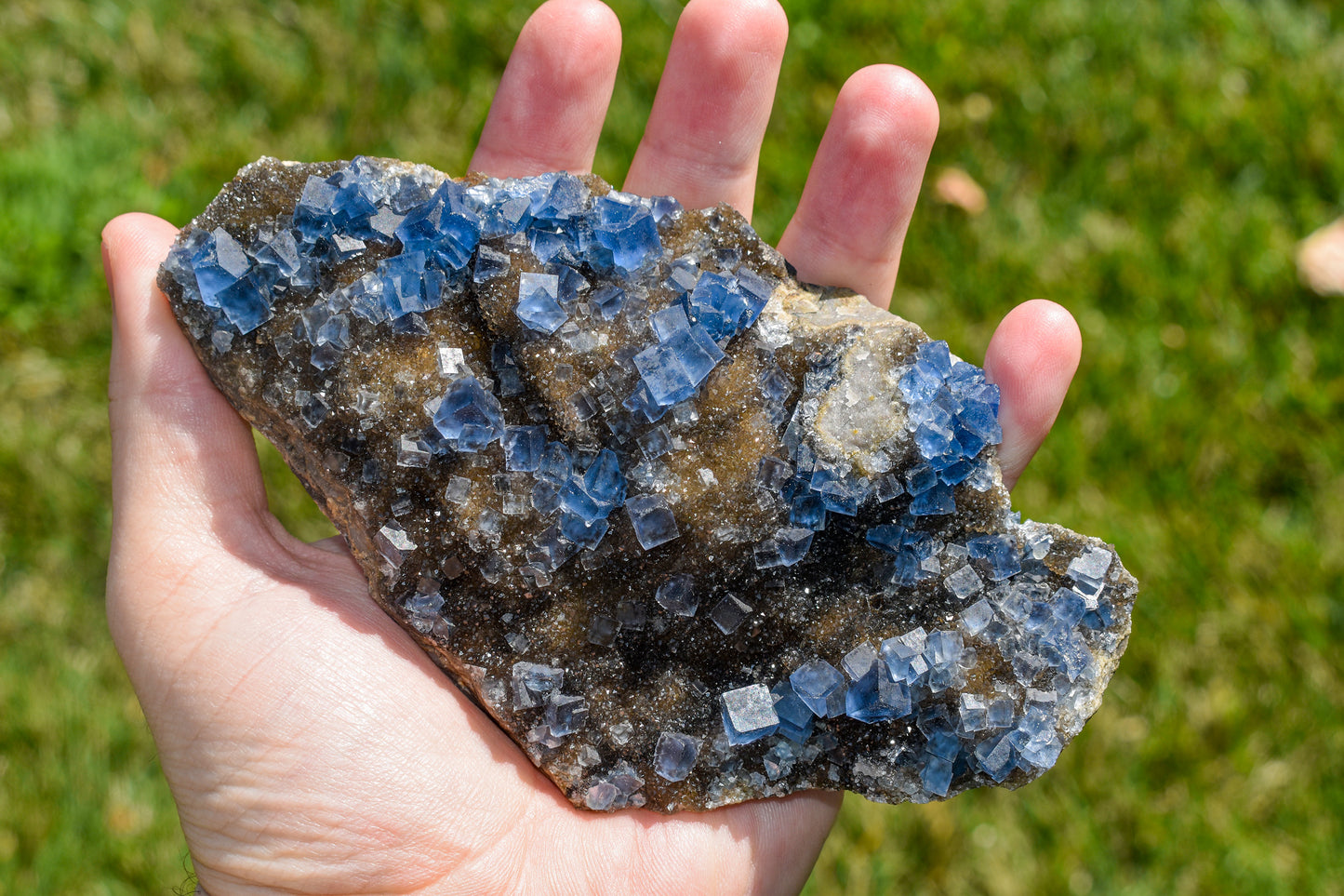 Blue Fluorite Specimen