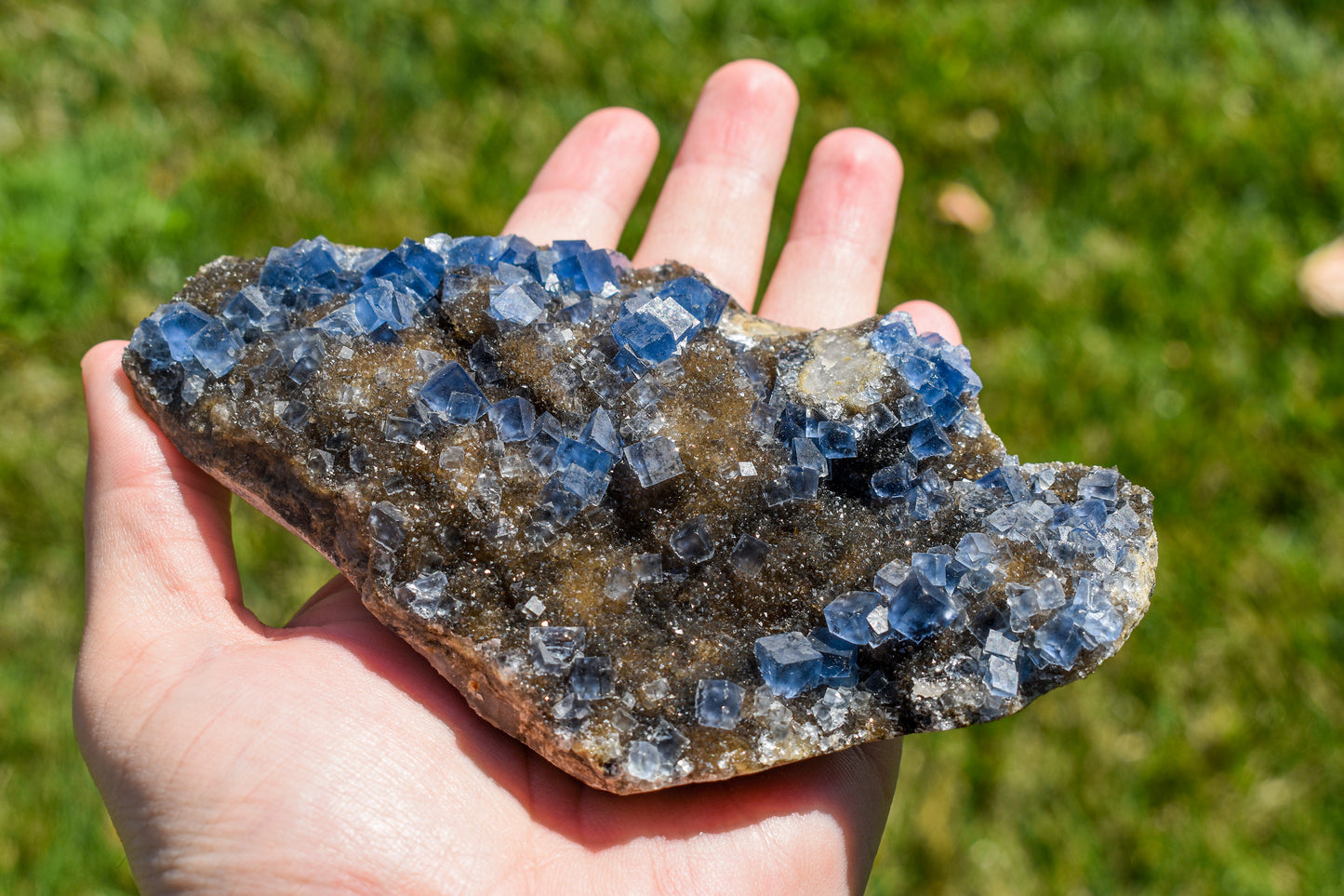 Blue Fluorite Specimen