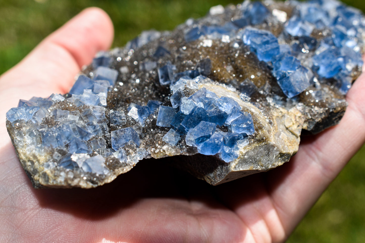 Blue Fluorite Specimen