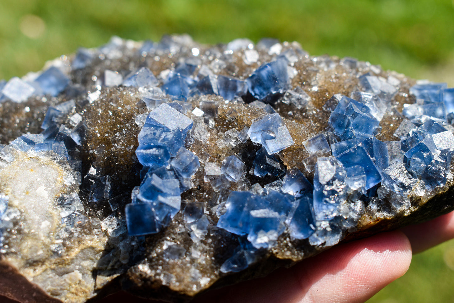 Blue Fluorite Specimen