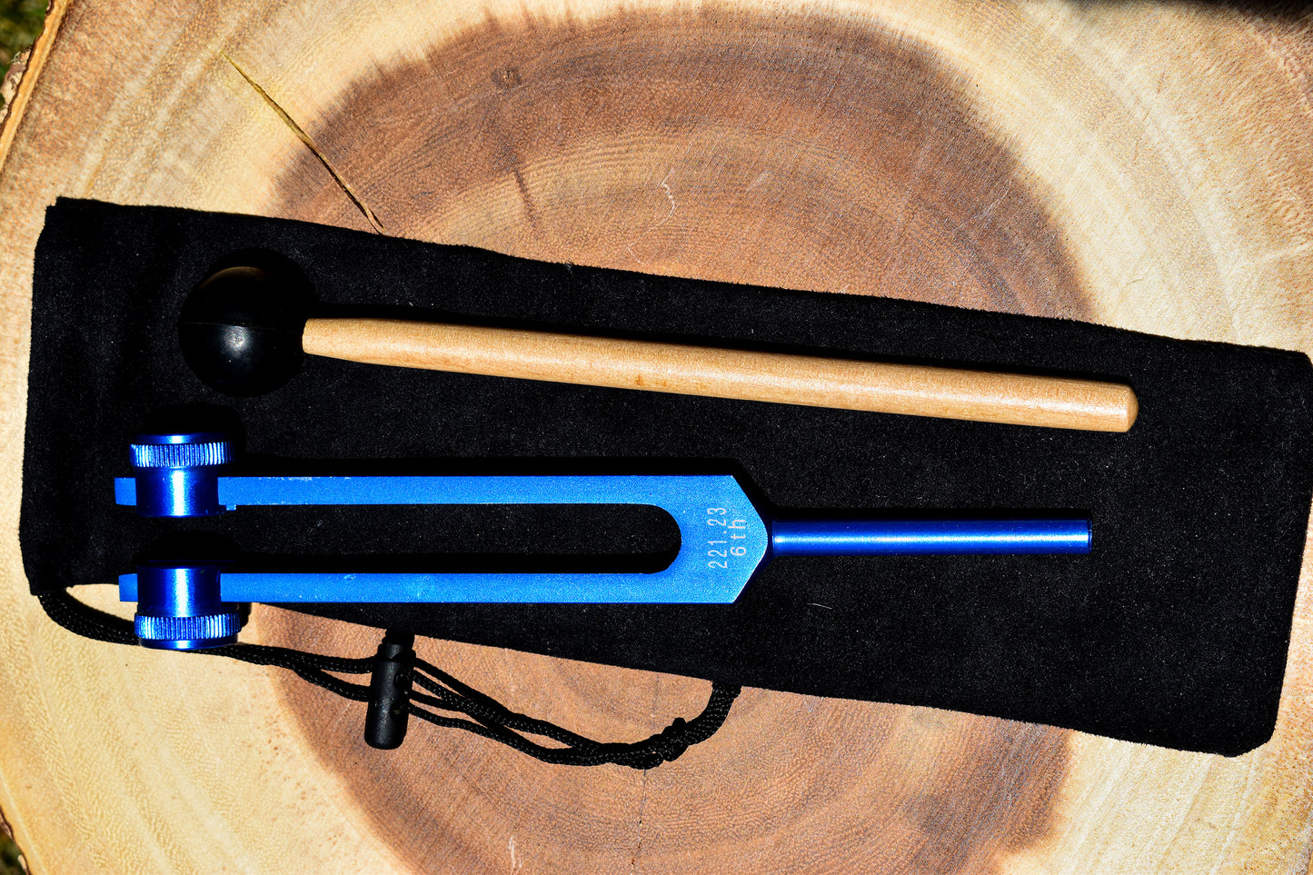 Blue Weighted Tuning Fork (Third Eye Chakra)