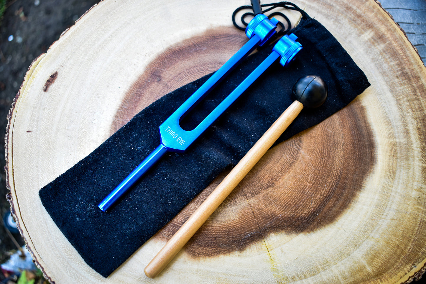 Blue Weighted Tuning Fork (Third Eye Chakra)