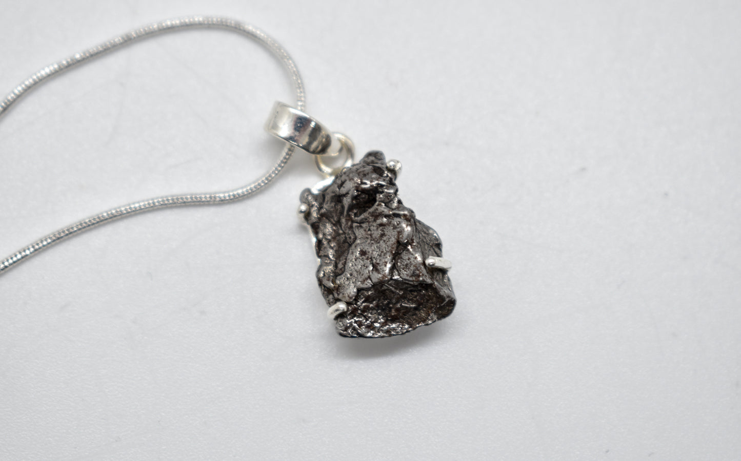 Campo Del Cielo Sterling Silver Necklace