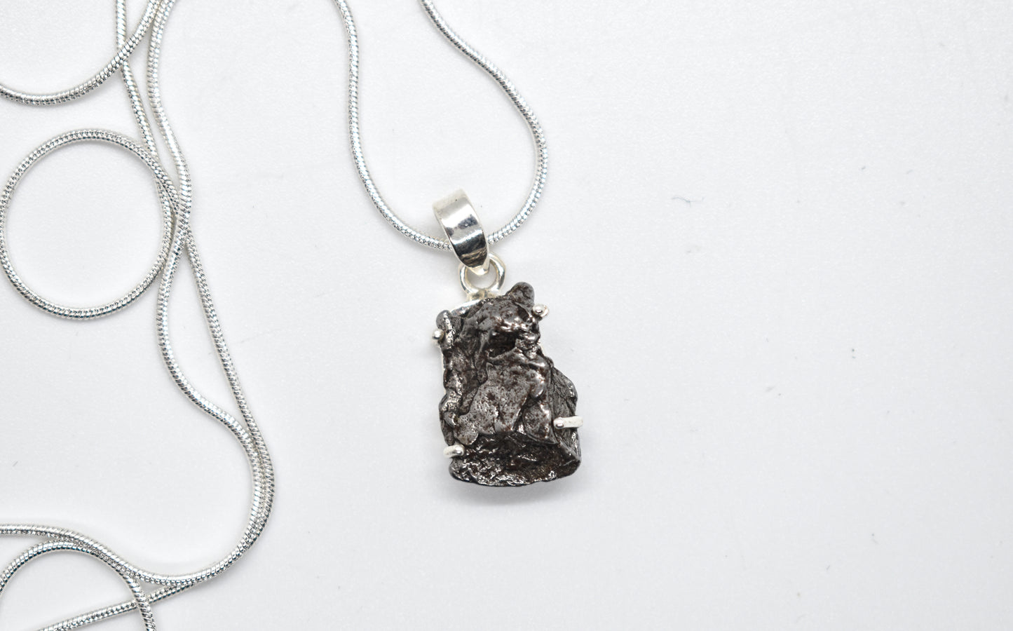 Campo Del Cielo Sterling Silver Necklace