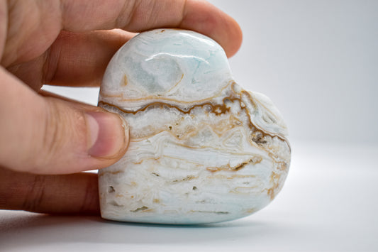 Caribbean Calcite Hearts