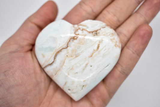 Caribbean Calcite Hearts