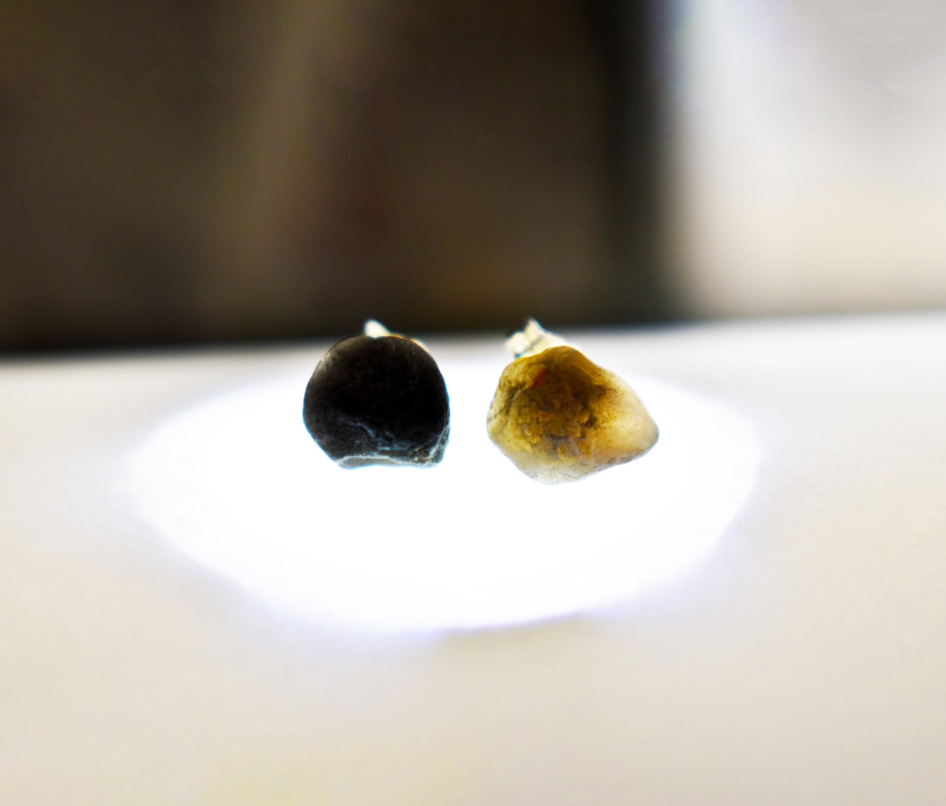 stones-of-transformation - Cintamani (Saffordite) Earrings - Stones of Transformation - 