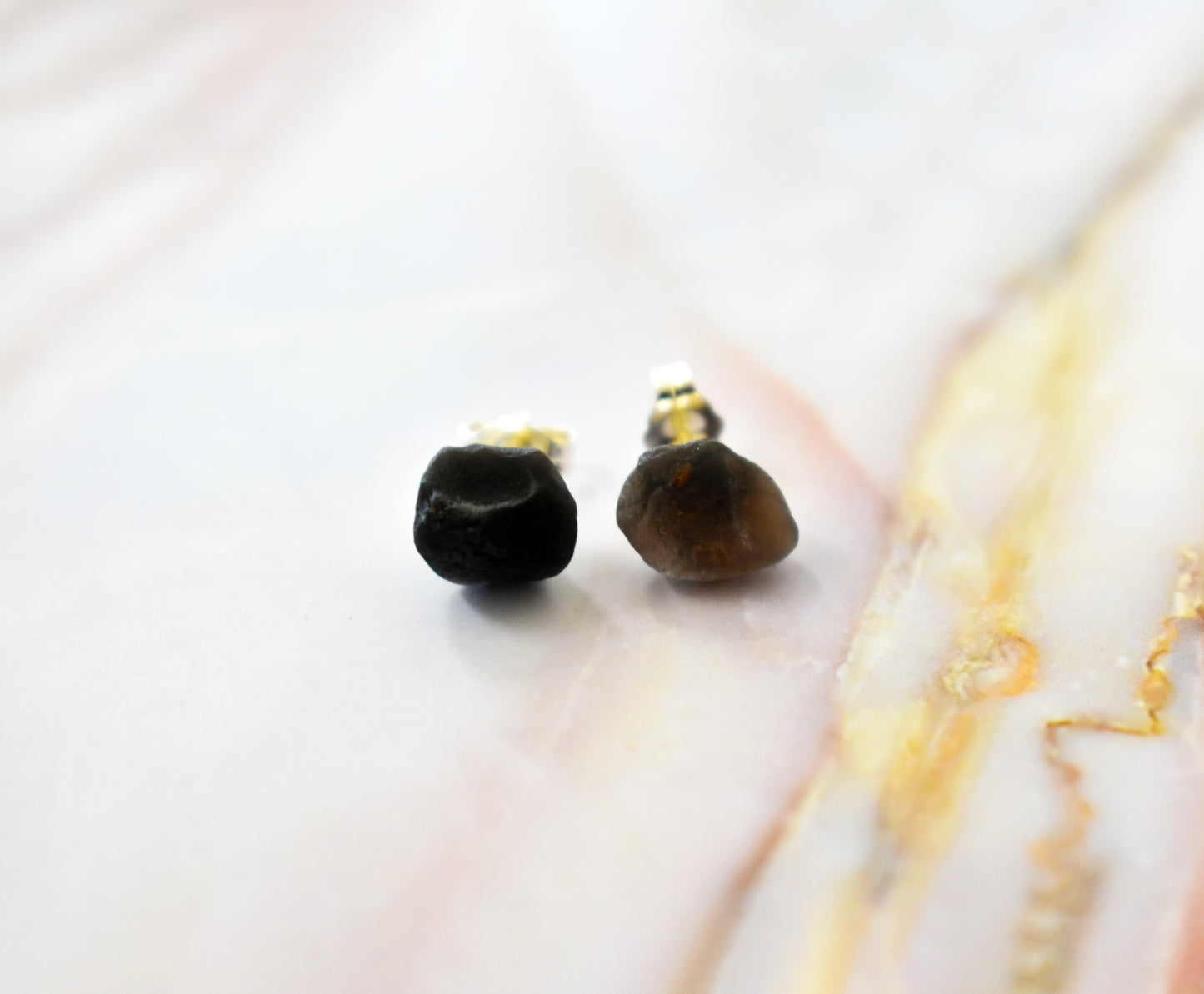 stones-of-transformation - Cintamani (Saffordite) Earrings - Stones of Transformation - 